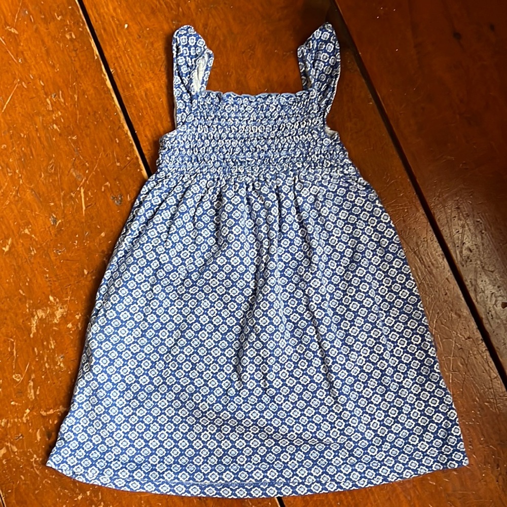Sweet blue summer dress